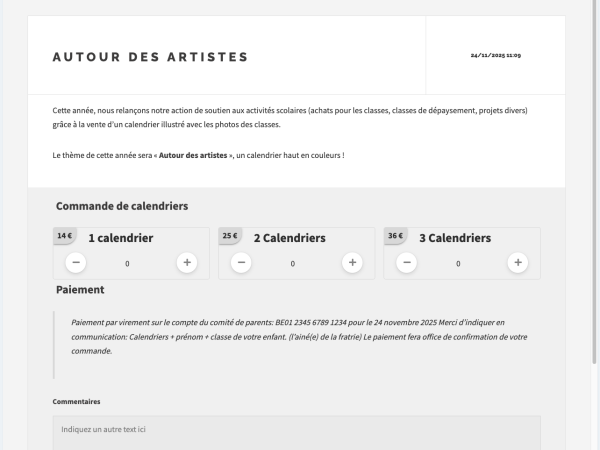 Ajouter un formulaire à une activité