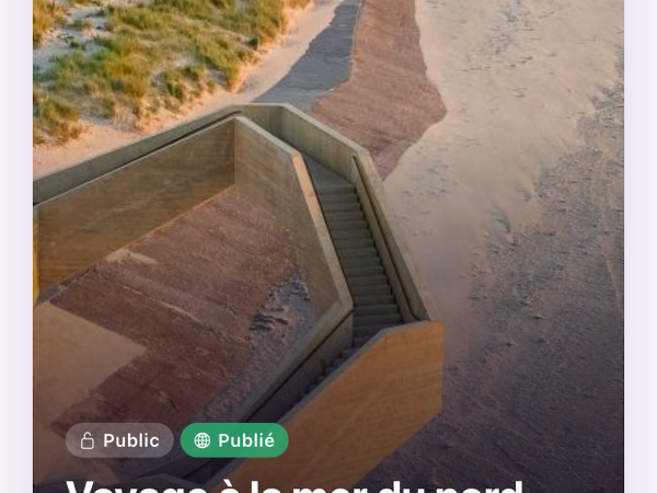 Créer et publier une activité